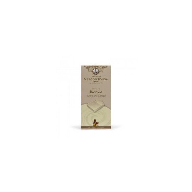 CHOCOLATE BLANCO GOURMET 100GR. MARCOS TONDA