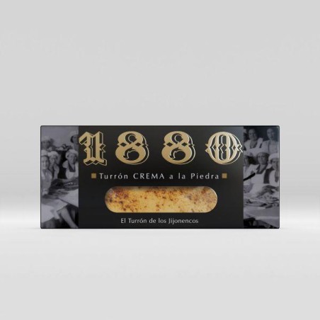 TURRÓN CREMA A LA PIEDRA 200GR. 1880