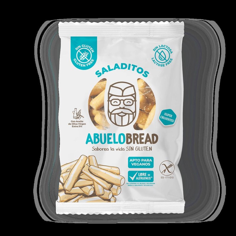 SALADITOS SIN GLUTEN  ABUELO BREAD 80GR.