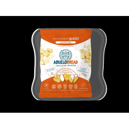 SNACKS QUESO SIN GLUTEN ABUELO BREAD 50GR.