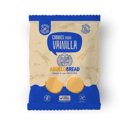 COOKIES VAINILLA SIN GLUTEN 150GR. ABUELO BREAD