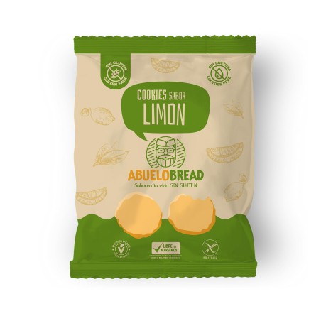 COOKIES LIMON SIN GLUTEN 150GR. ABUELO BREAD